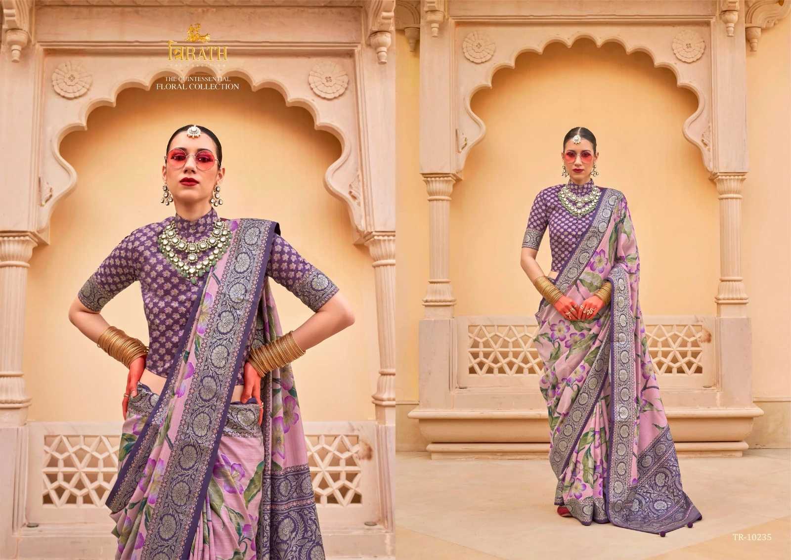 Trirath Pushpavatika Super Pv Silk Wholesale Fancy Sarees Catalog — Wholesale Sarees, MPA wholesale from Surat — Photo 11